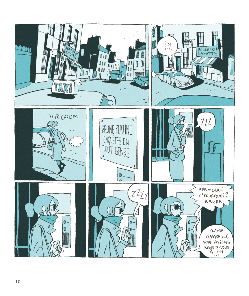 Brune Platine - Enquêtes en tout genre - Extrait 1