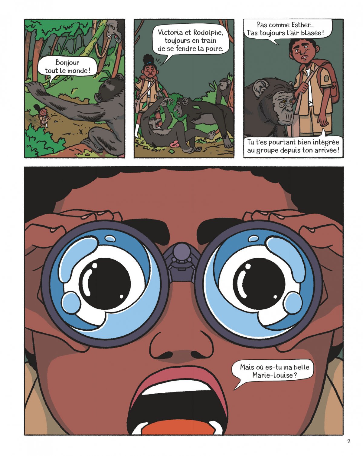 Grands singes (Les) - Des amis en danger - Extrait 1