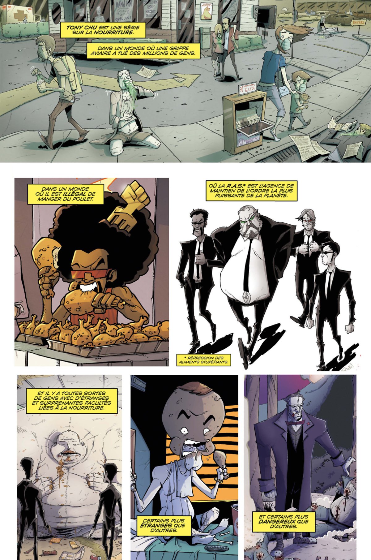 Tony Chu, détective cannibale - Gargantuesque édition 2 - Extrait 1