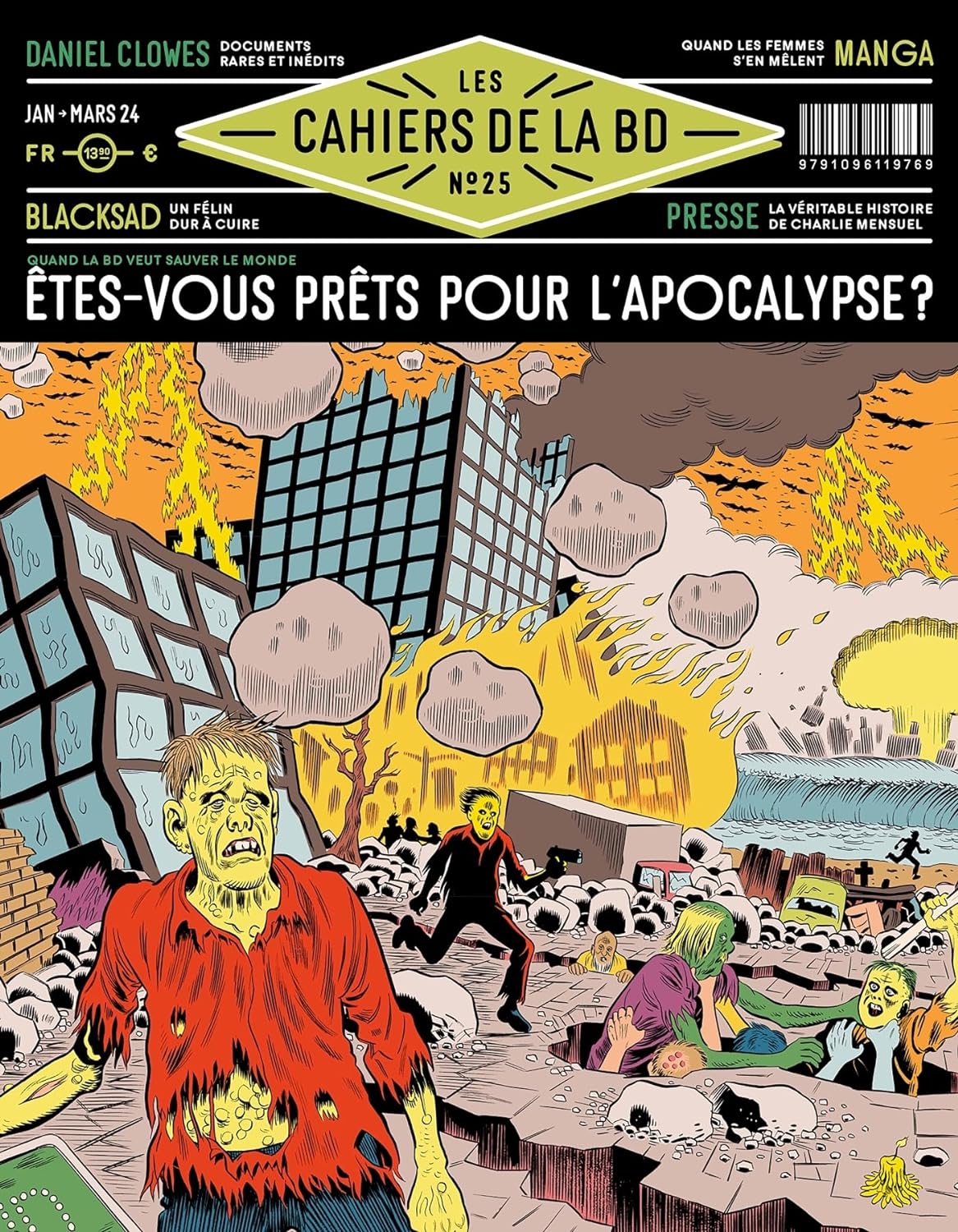 Cahiers de la bande dessinée (Les) 25 - Série Cahiers de la bande dessinée (Les) - Couverture
