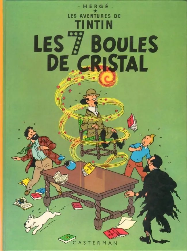 7 boules de Cristal (Les) - Série Tintin (Les aventures de) - 9782203001121