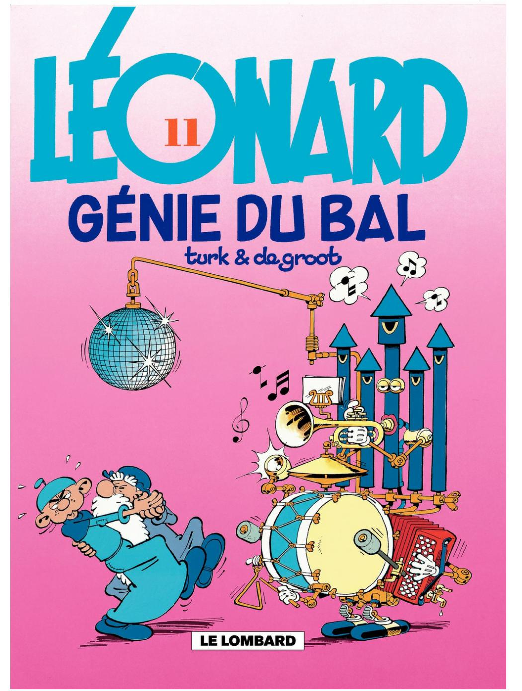 Génie du bal - Série Léonard - 9782803617098