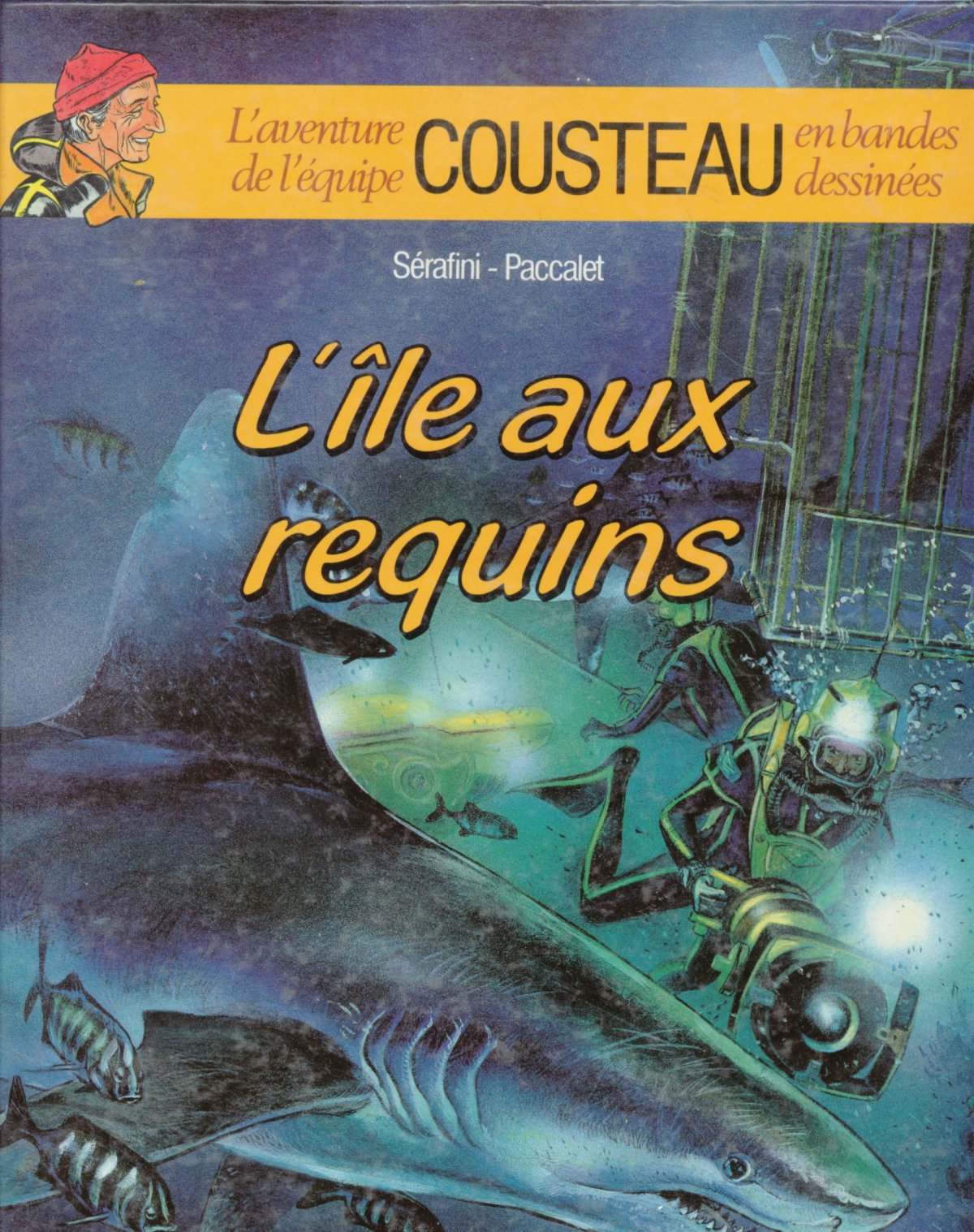 Île aux requins (L') - Série Cousteau - 9782221045008