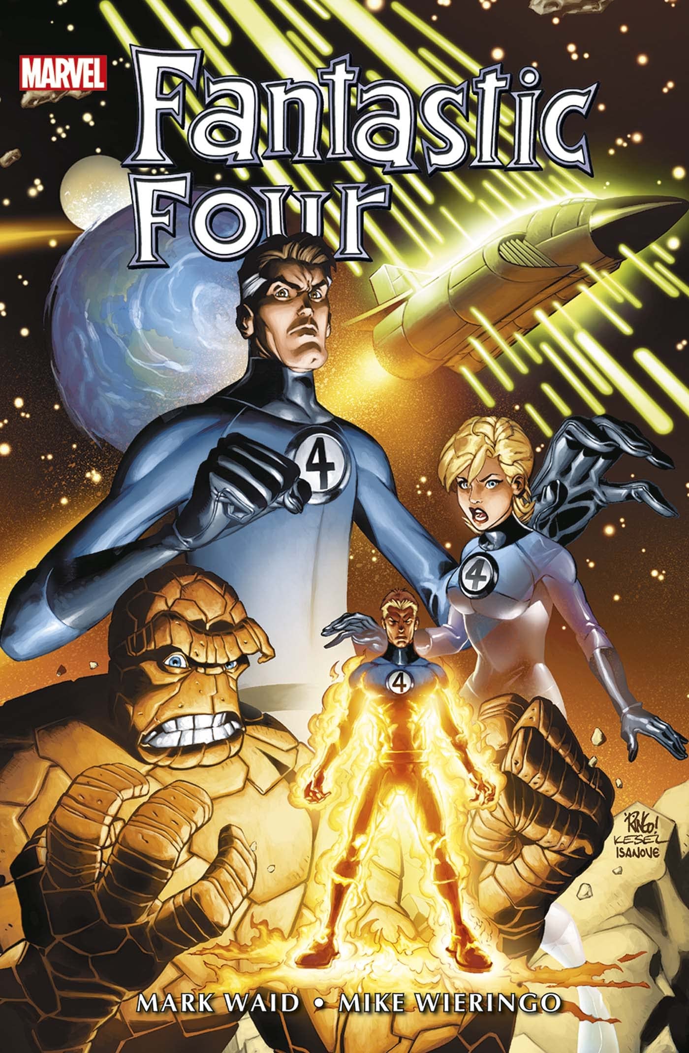 Fantastic Four par Mark Waid et Mike Wieringo (omnibus) - Série Fantastic Four par Mark Waid et Mike Wieringo - Couverture