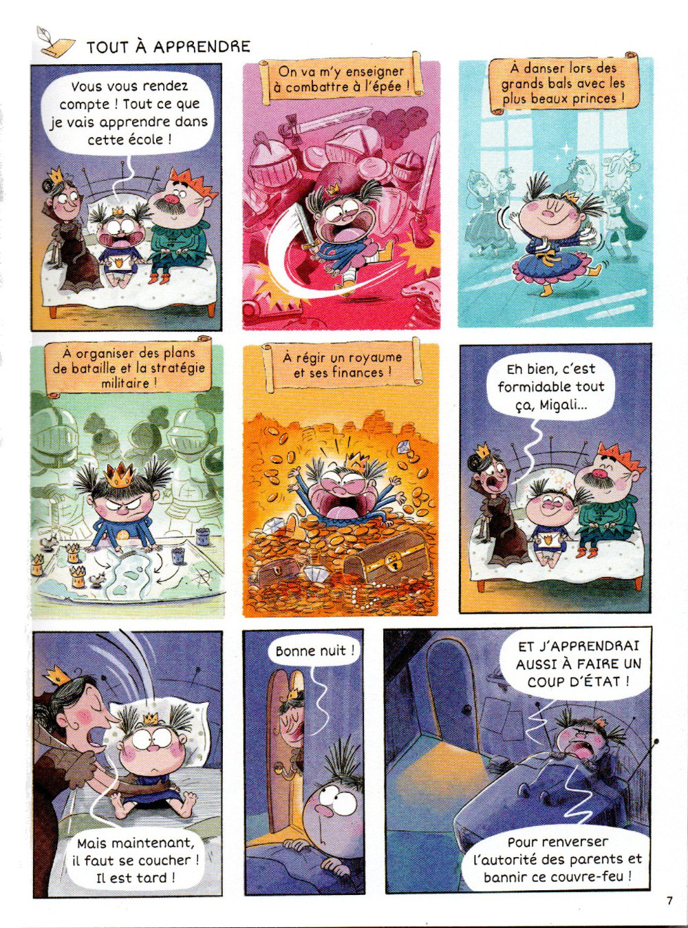 Bienvenue à l'académie royale ! - Extrait 1