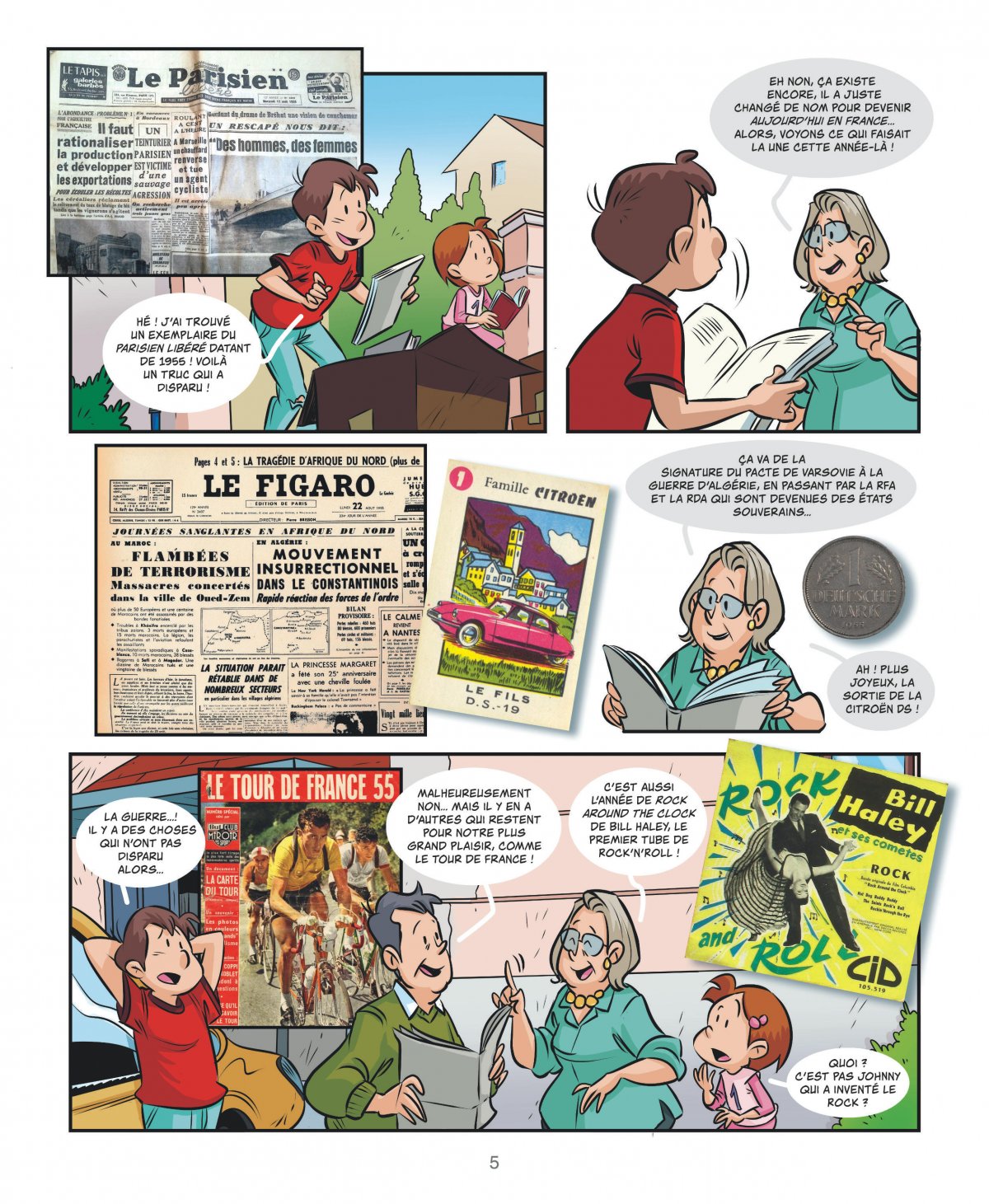 1955 - Souvenirs en BD (Mes) - Extrait 1
