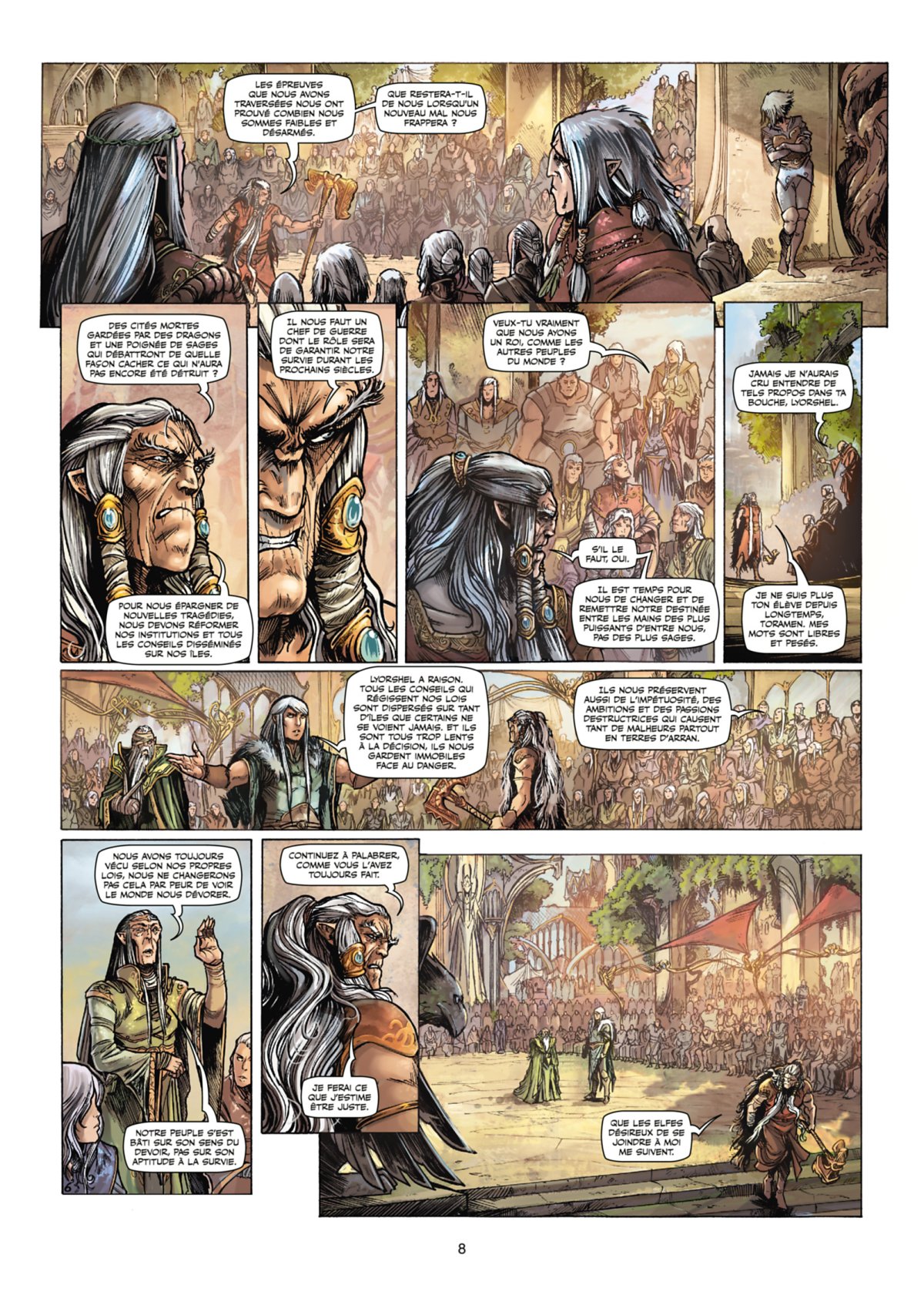 Guerre, trois couronnes (Une) - Extrait 1