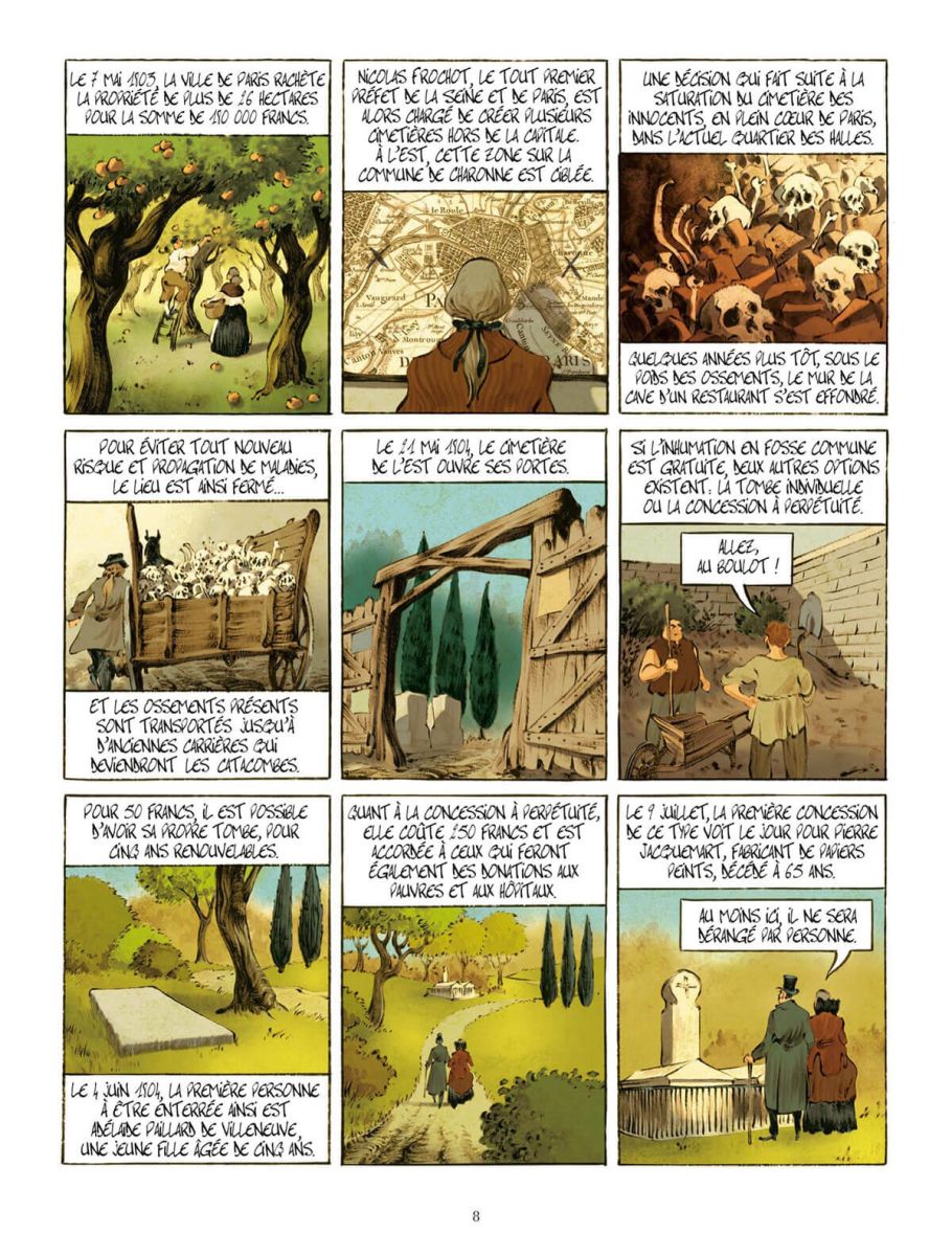 Père-Lachaise - Légendes, célébrités et sépultures insolites - Extrait 1