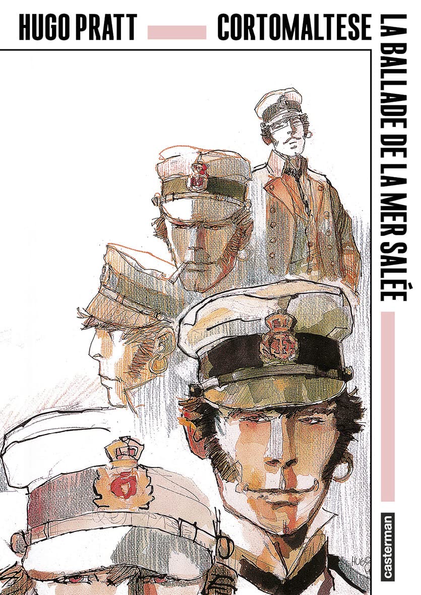 Ballade de la mer salée (La) - Série Corto Maltese par Hugo Pratt - Couverture