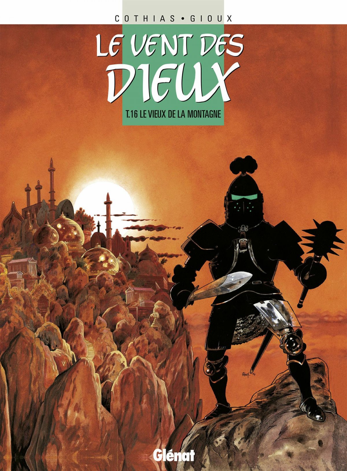Vieux de la montagne (Le) - Série Vent des dieux (Le) par Patrick Cothias et Thierry Gioux - Couverture