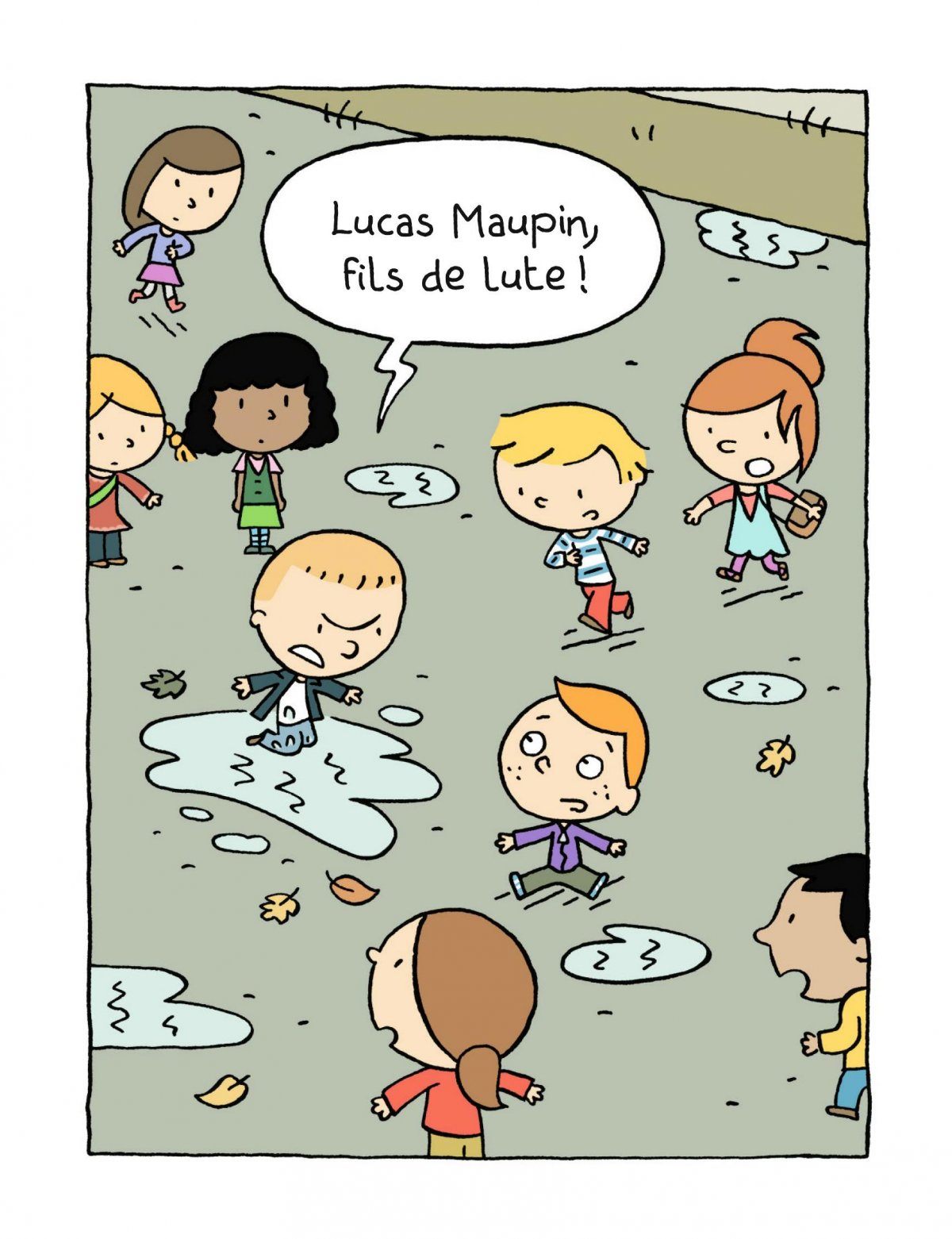 Lucas s'est fait traiter de fils de lute - Extrait 1