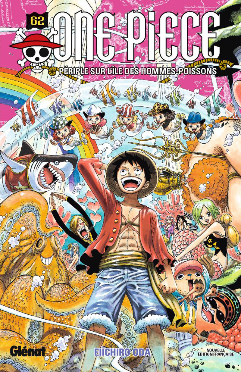 One piece 62 - Série One Piece par Eiichiro Oda - Couverture