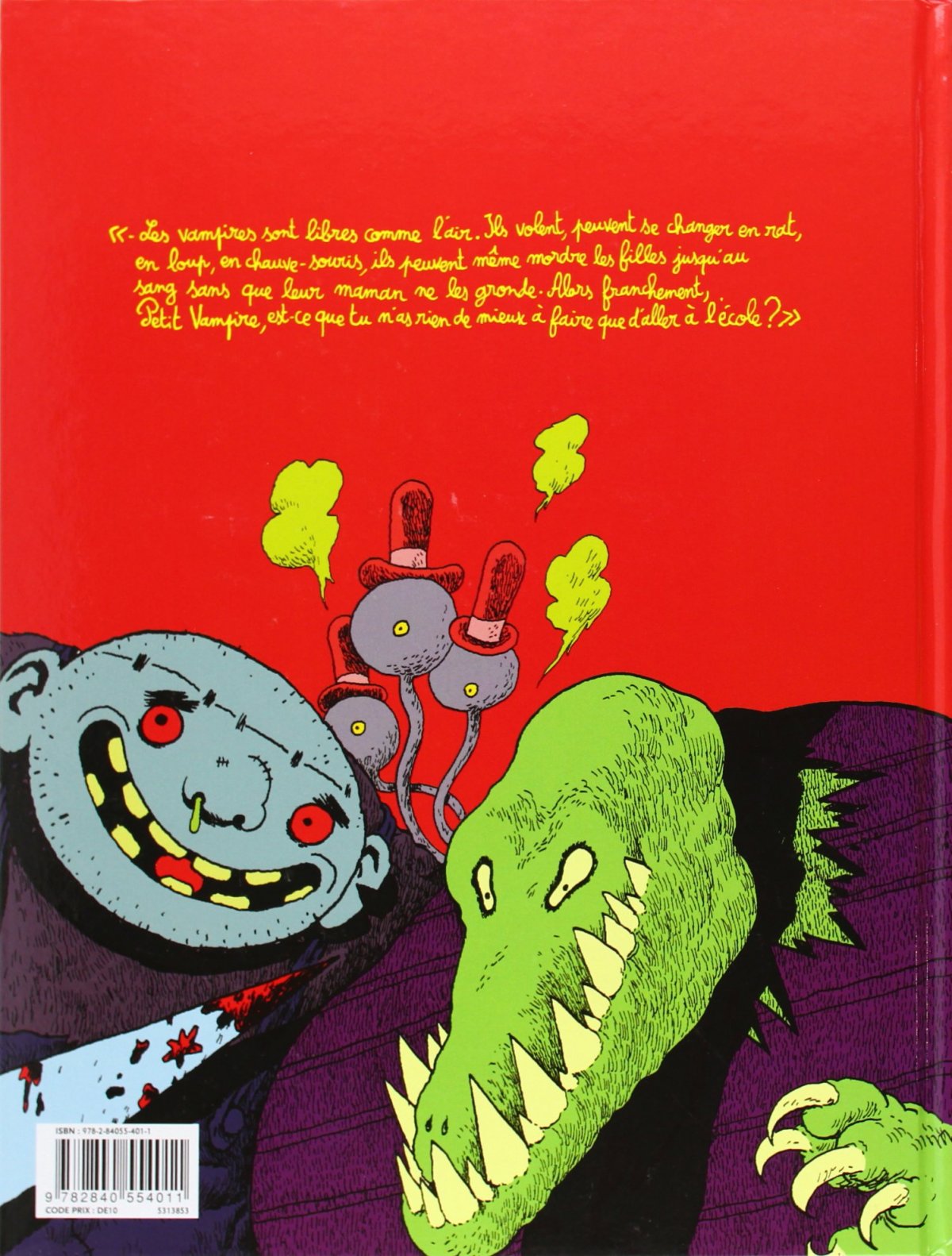 Petit Vampire va à l'école - Extrait 1