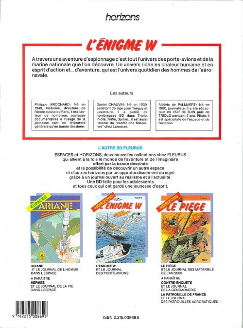 L'énigme W (et le journal des Porte-Avions) - Extrait 1