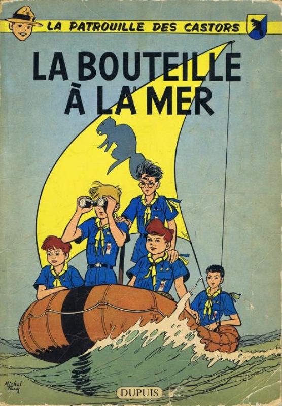 Bouteille à la mer (La) - Série Patrouille des castors (La)