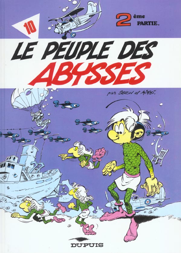 Peuple des abysses (Les) - Série Petits Hommes (Les) par Pierre Seron - Couverture
