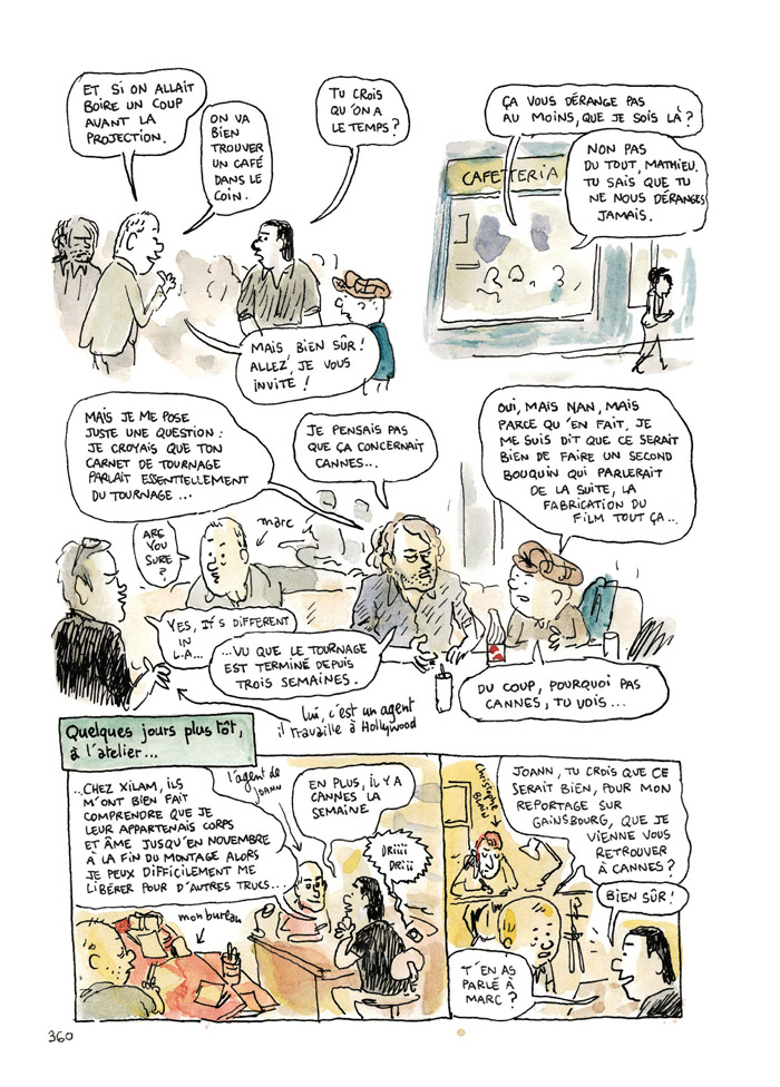 Journal d'un après tournage - Extrait 1