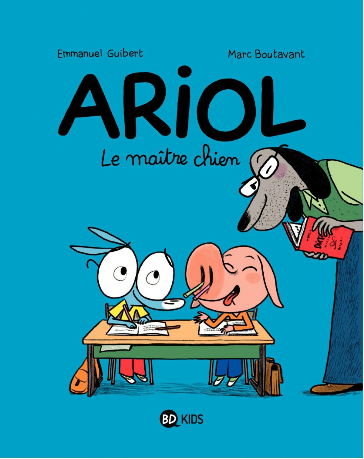 Maître chien (Le) - Série Ariol par Emmanuel Guibert et Marc Boutavant - Couverture