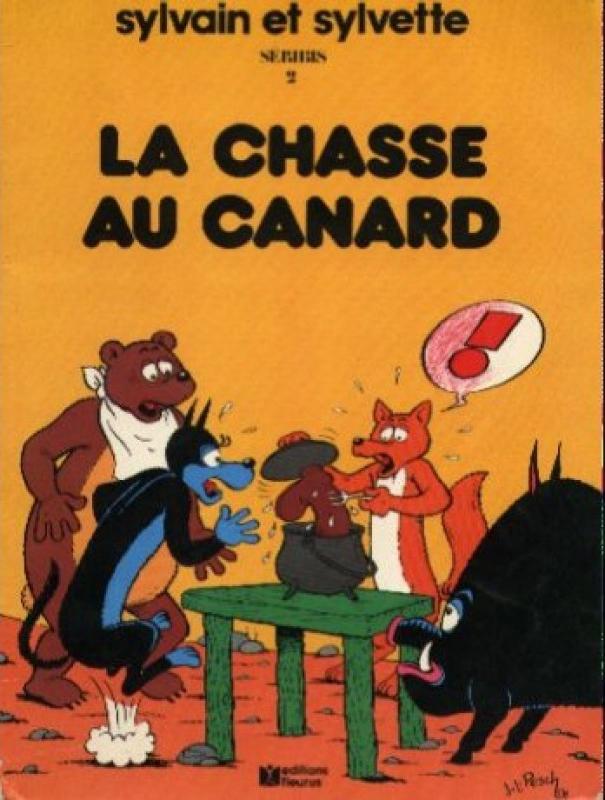 Chasse au canard (La) - Série Sylvain et Sylvette - 9782215004851