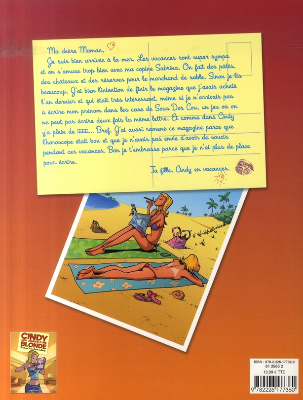 Cindy, Mon journal d'une blonde en vacances - Extrait 1