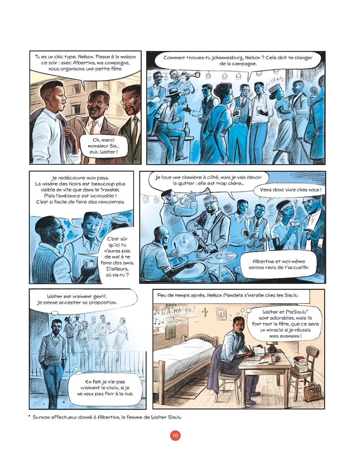 Nelson Mandela en BD - Extrait 1