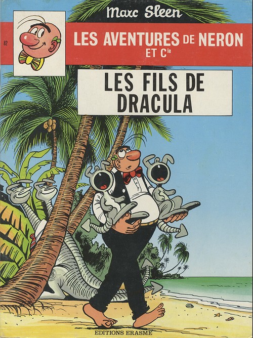 Fils de Dracula (Les) - Série Néron et Cie (Erasme) par Marc Sleen - Couverture