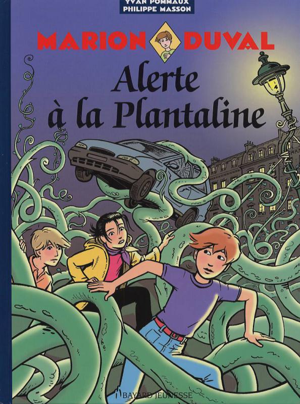Alerte à la Plantaline - Série Marion Duval par Philippe Masson et Yvan Pommaux - Couverture