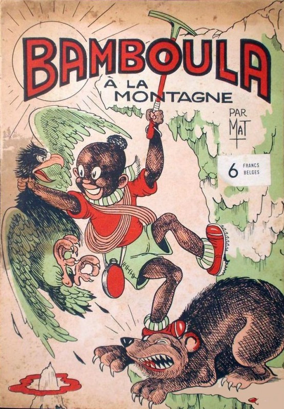 Bamboula à la montagne - Série Bamboula par MAT - Couverture