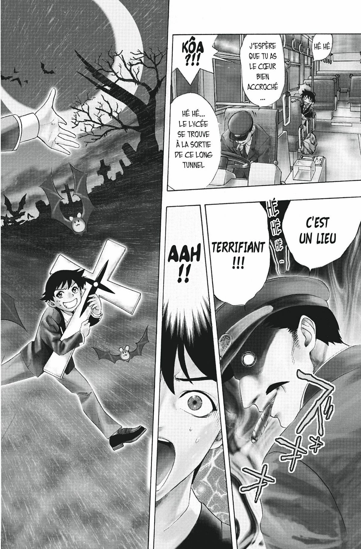 Rosario + Vampire 1 - Extrait 1