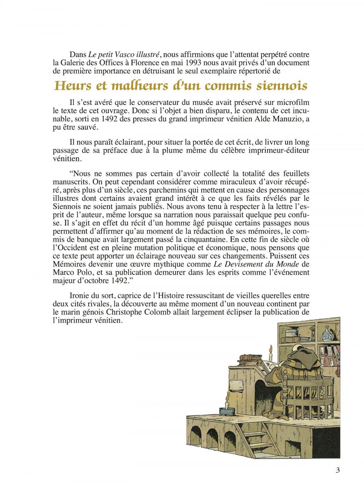 Mémoires de voyages - Extrait 1