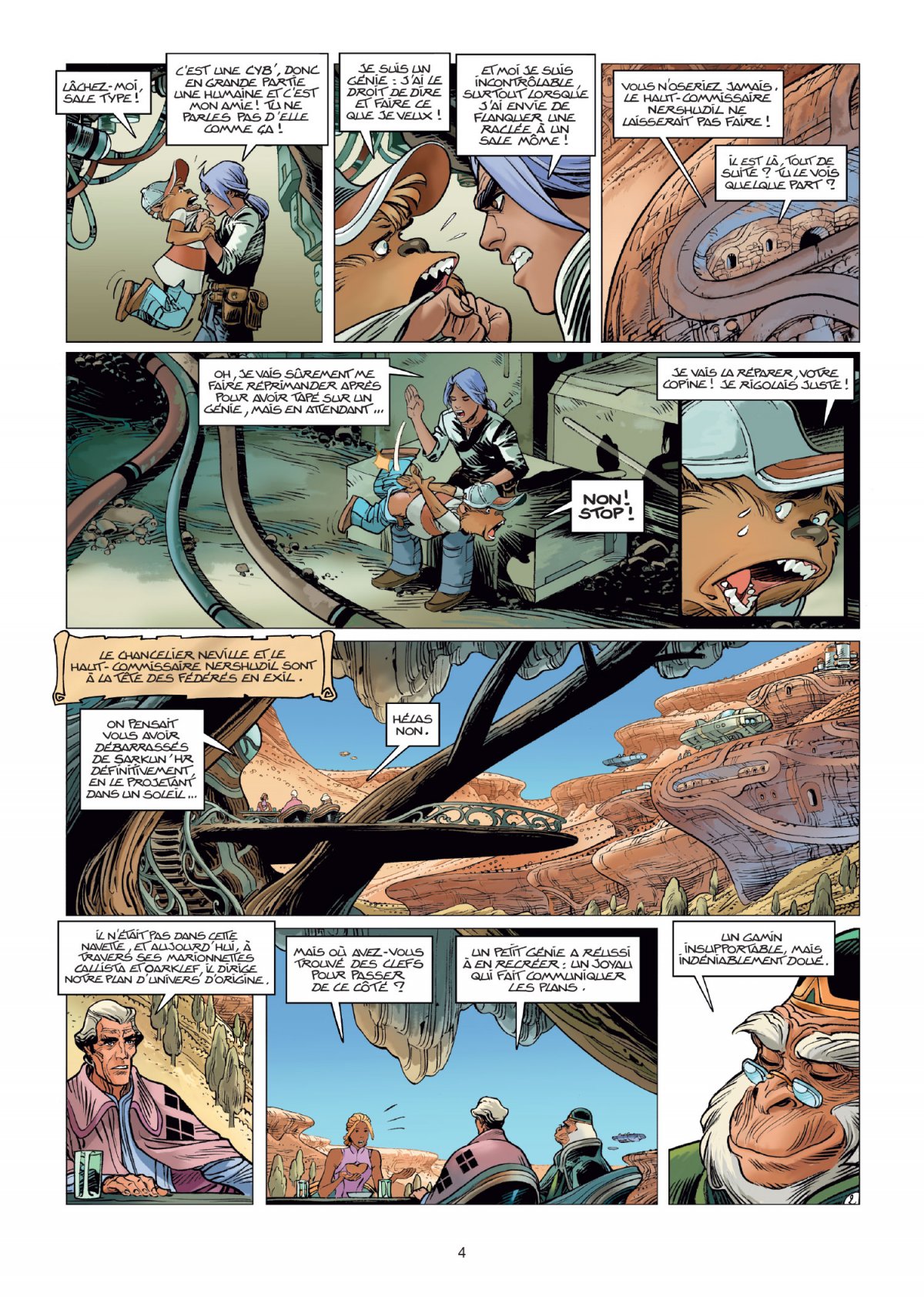 Assiégés de Glèbe (Les) - Extrait 1