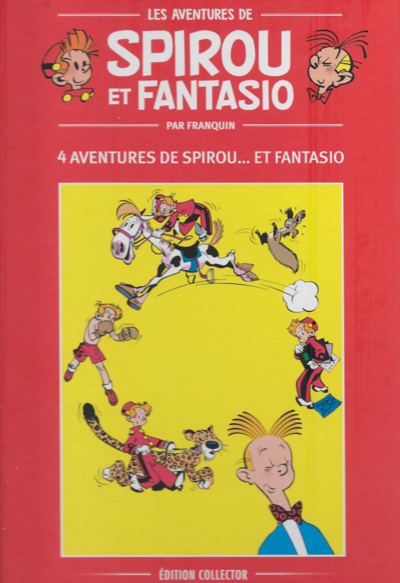 4 Aventures De Spirou ... Et Fantasio - Série Spirou et Fantasio - 9788411091770