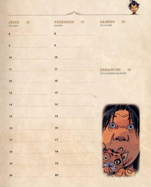 Agenda Peter Pan 2007 - Extrait 1