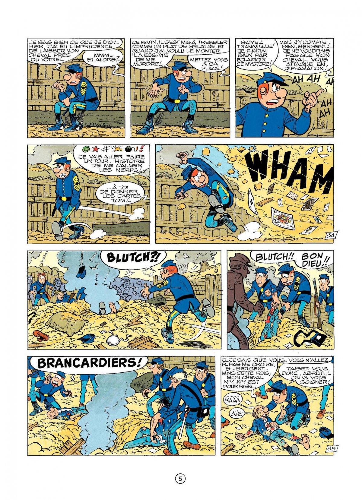 Bleus et des dentelles (Des) - Extrait 1