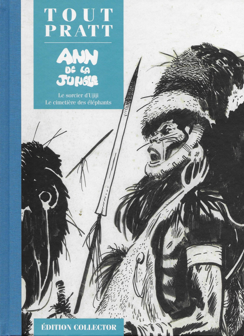 Ann de la Jungle - Le Sorcier d'Ujiji - Série Tout Pratt par Hugo Pratt - Couverture