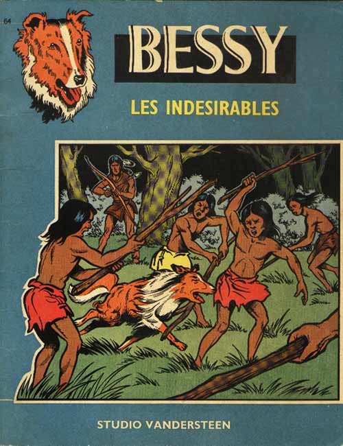 Les indésirables - Série Bessy par Willy Vandersteen - Couverture