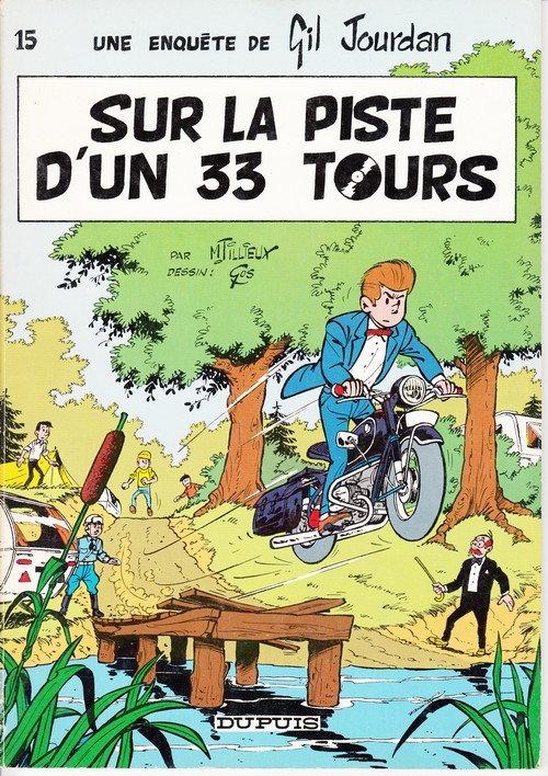 Sur la piste d'un 33 tours - Série Gil Jourdan - 9782800103198
