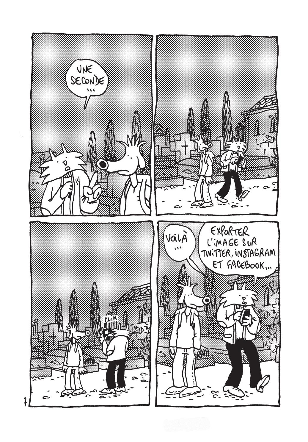 Richard au cimetière - Extrait 1