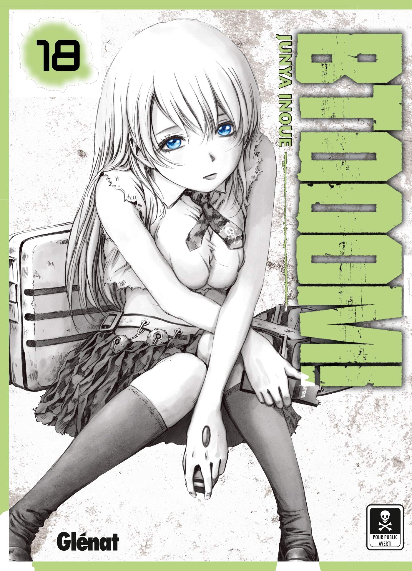 Btooom ! 18 - Série Btooom ! par Junya Inoue - Couverture
