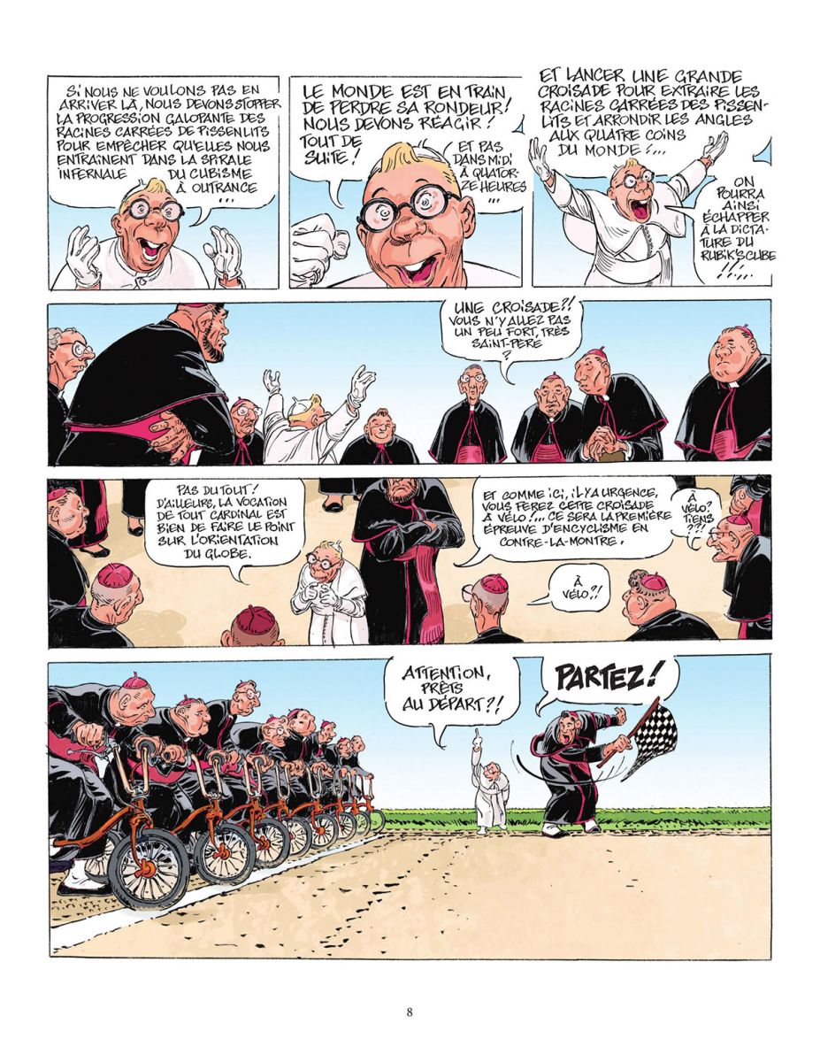 Petit Pape Pie 3,14 arrondit les angles (Le) - Extrait 1