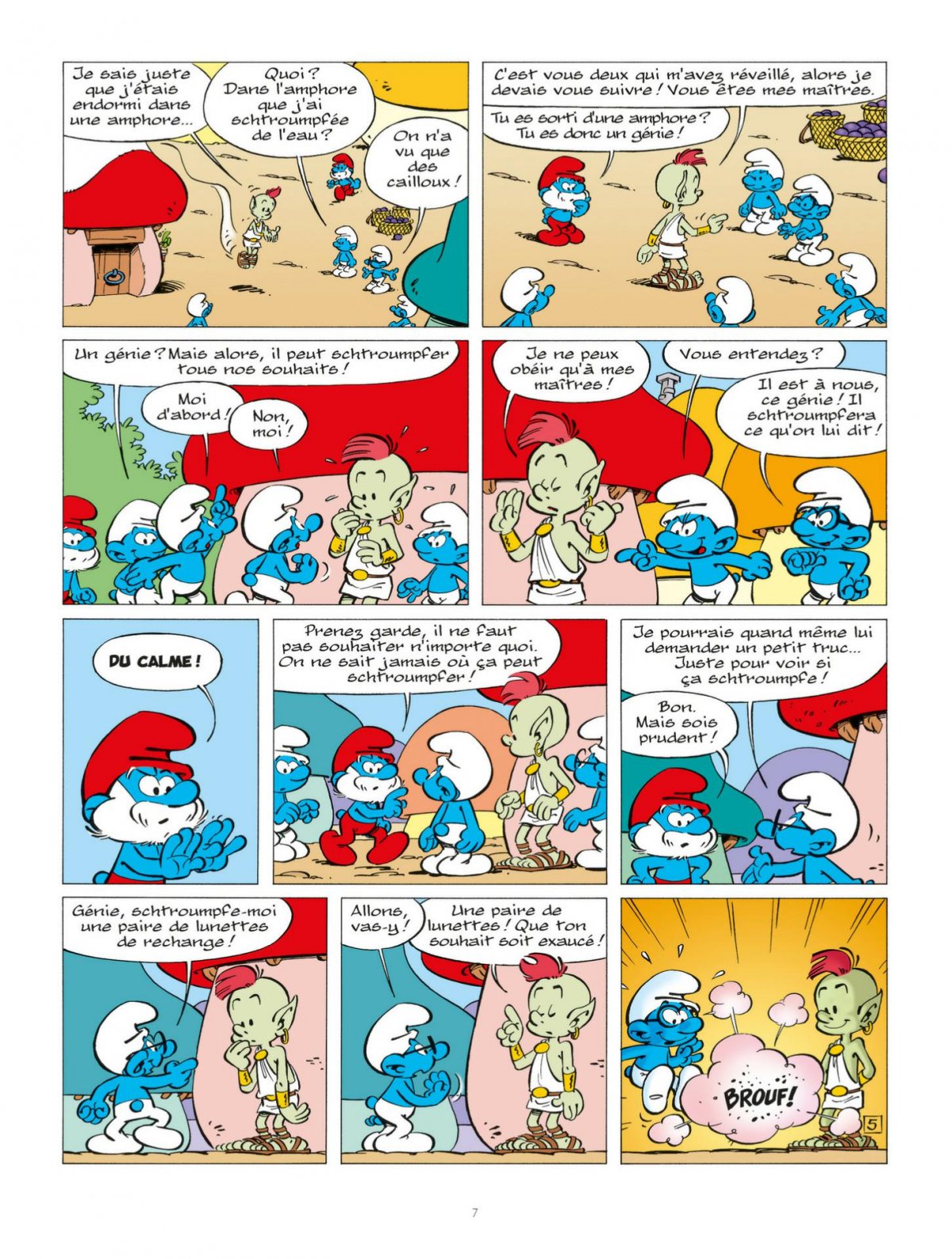 Schtroumpfs et le demi-génie (Les) - Extrait 1