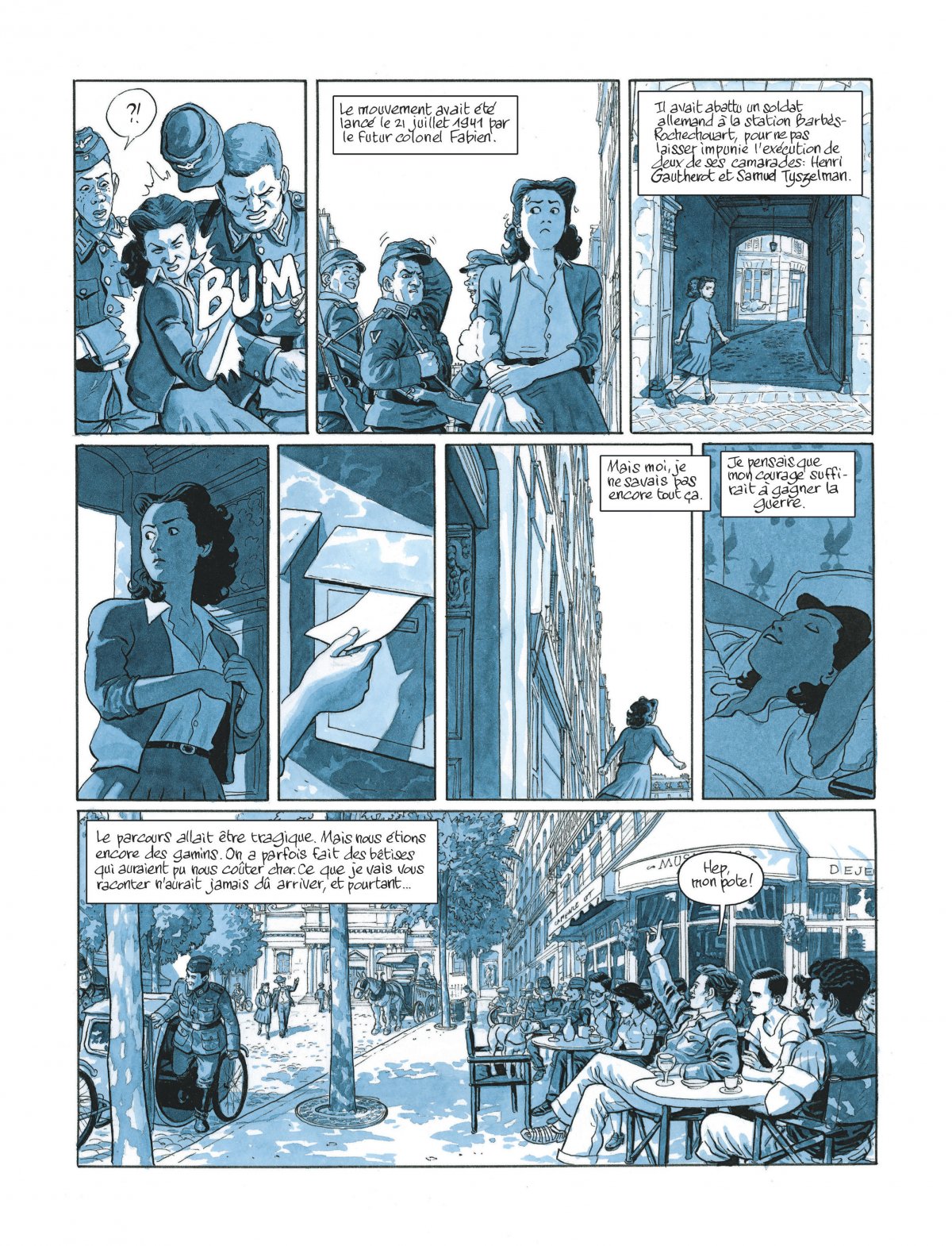 Madeleine, résistante - Cahiers 3 - Extrait 1