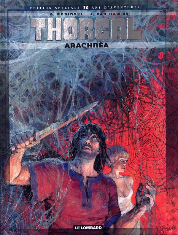 Arachnéa - Série Thorgal par Jean Van Hamme et Grzegorz Rosinski - Couverture