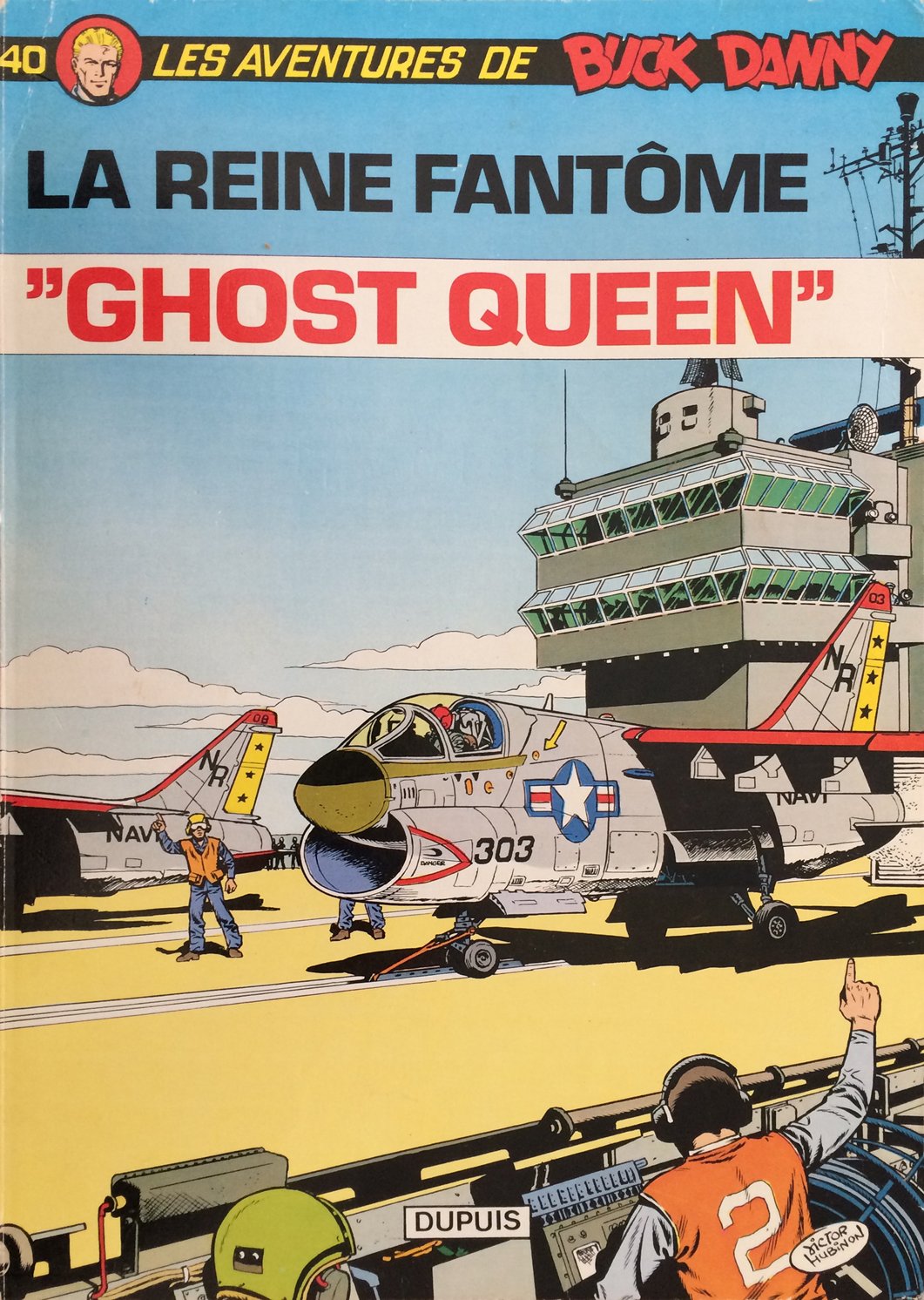 Ghost Queen - Série Buck Danny par Jean-Michel Charlier et Victor Hubinon - Couverture