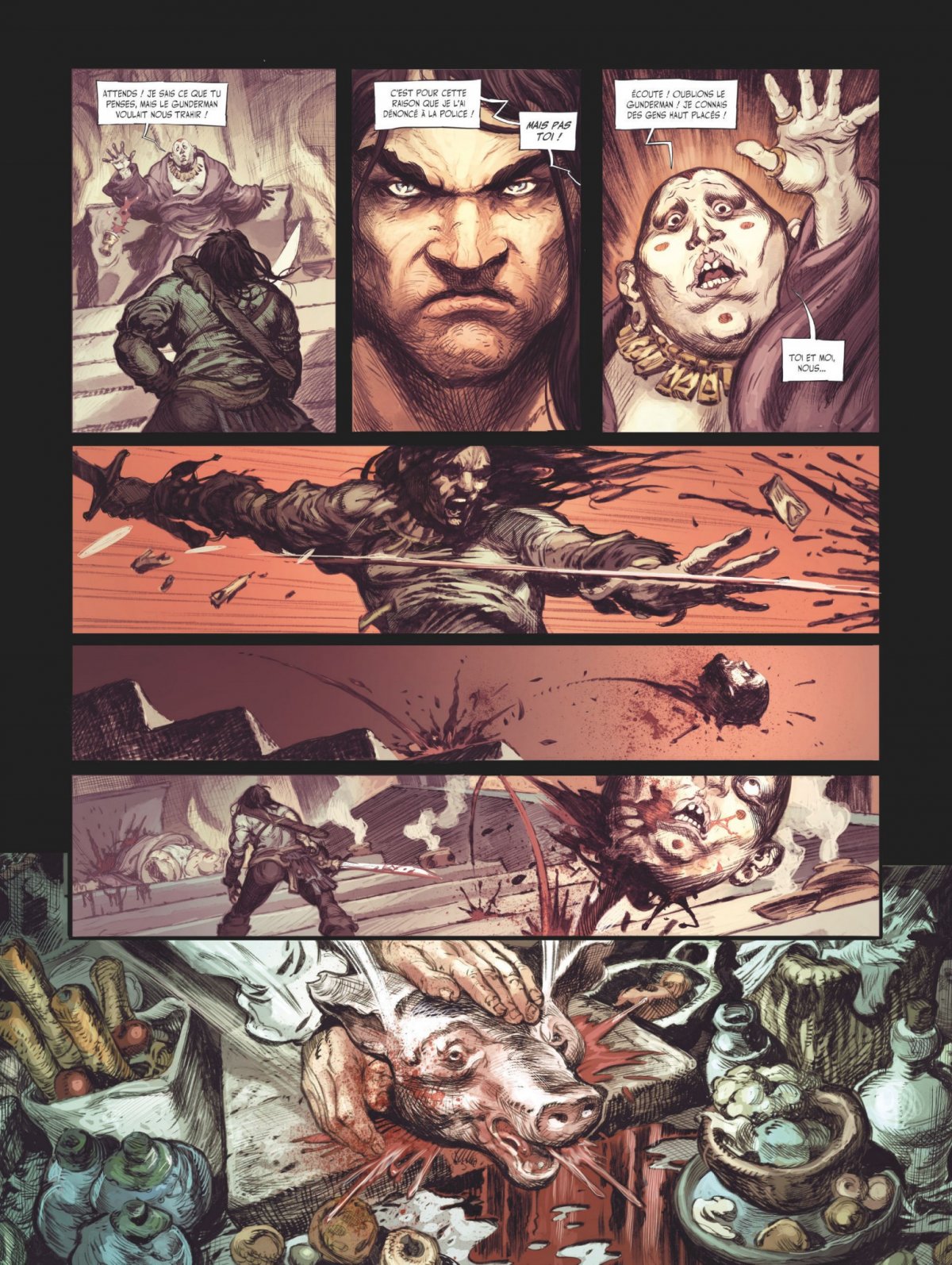 Maison aux trois bandits (La) - Extrait 1