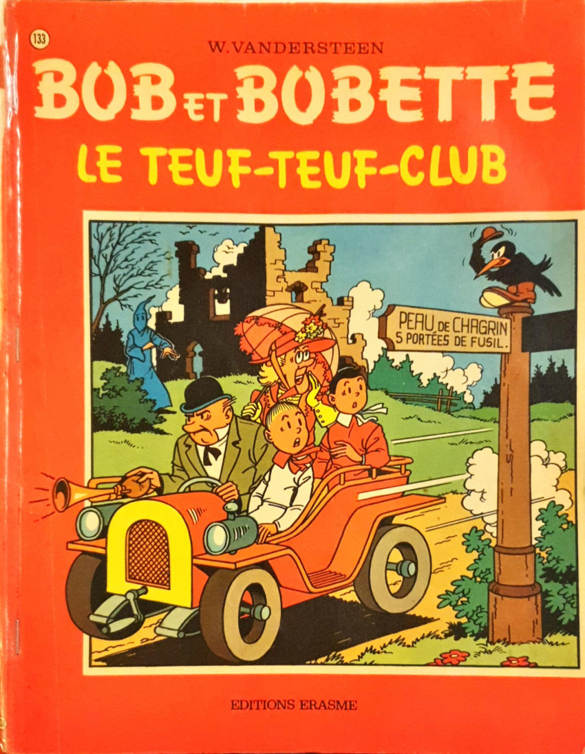 Teuf-teuf-club (Le) - Série Bob et Bobette par Willy Vandersteen - Couverture
