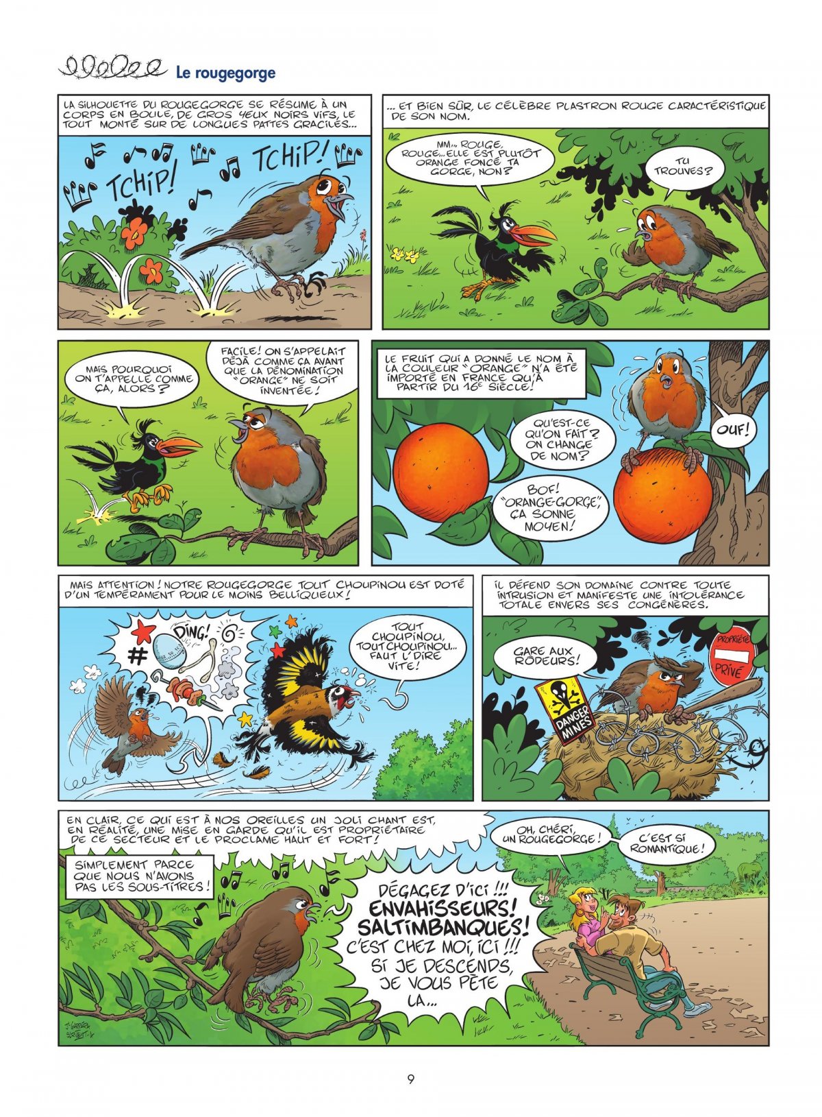 Oiseaux en Bande Dessinée (Les) - Extrait 1