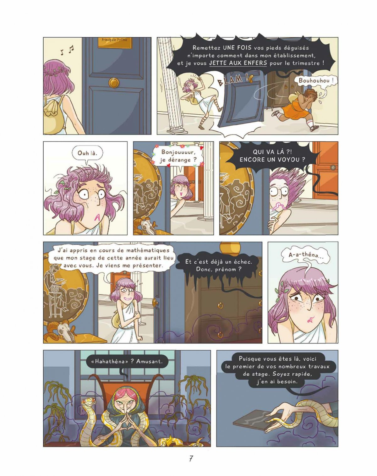 12 travaux tordus de la Pythie (Les) - Extrait 1