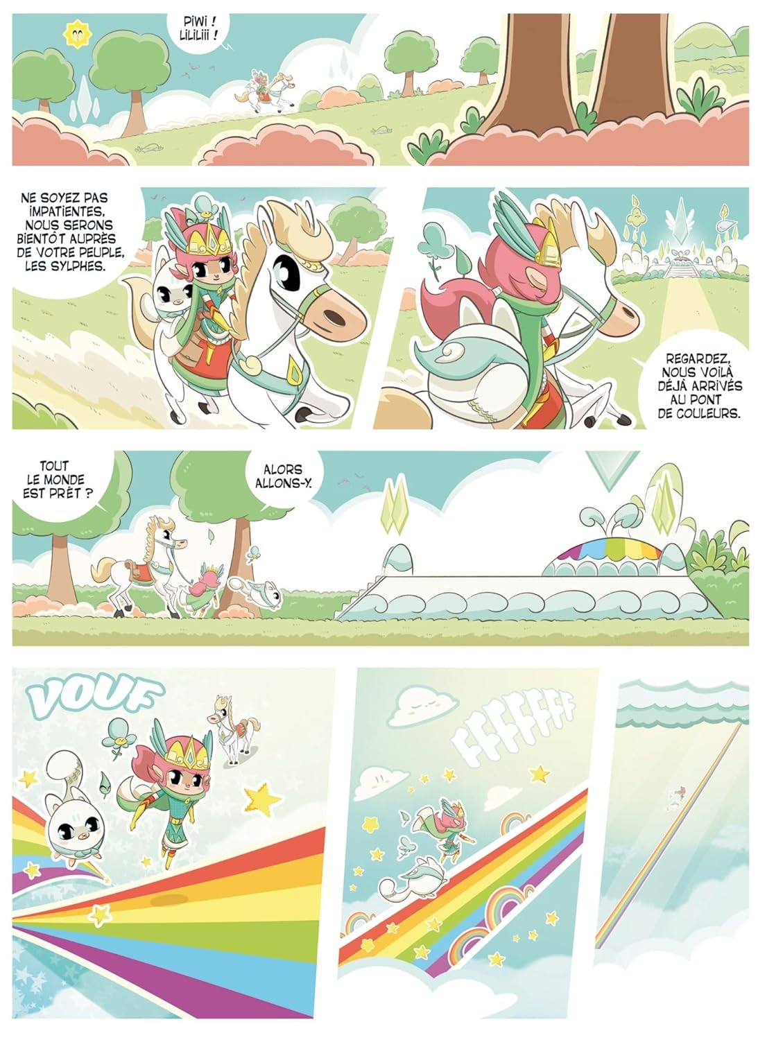 Calie et Kasskoo - Le royaume de haute rivière (La BD dont tu es le héros) - Extrait 1