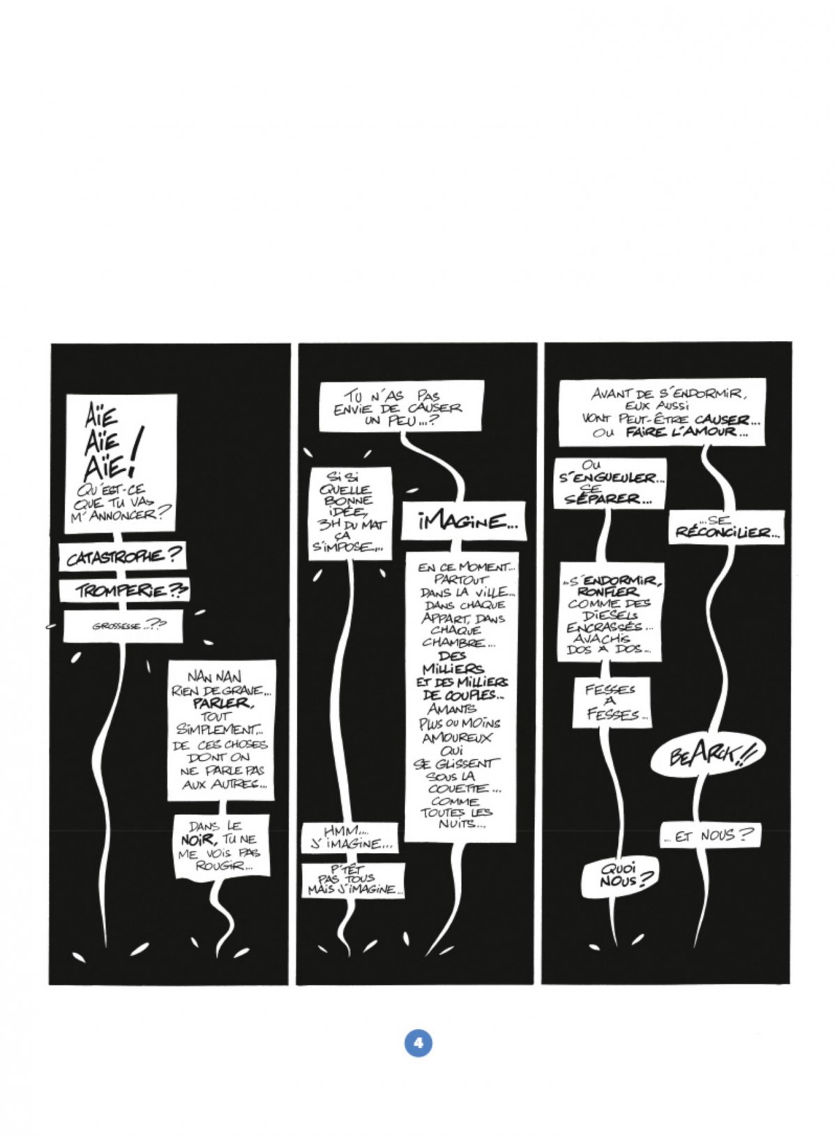 On éteint la lumière, on se dit tout - Extrait 1